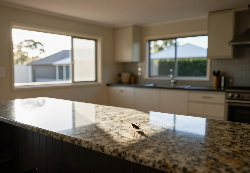 Ant-free living room in Eastgardens after treatment